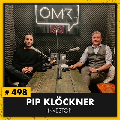 Titelgrafik des OMR Podcasts mit Pip Klöckner